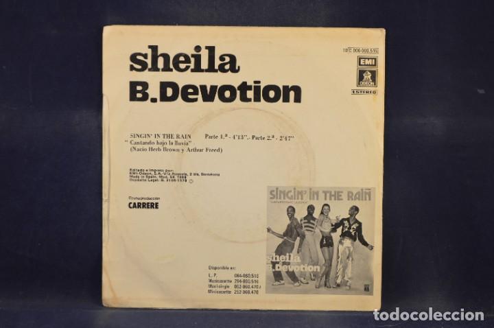 Discos de vinilo: SHEILA B. DEVOTION - SINGIN IN THE RAIN - SINGLE - Foto 2
