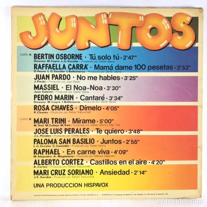 Discos de vinilo: Various &ndash; Juntos - Vinyl, LP, Compilation - Foto 2