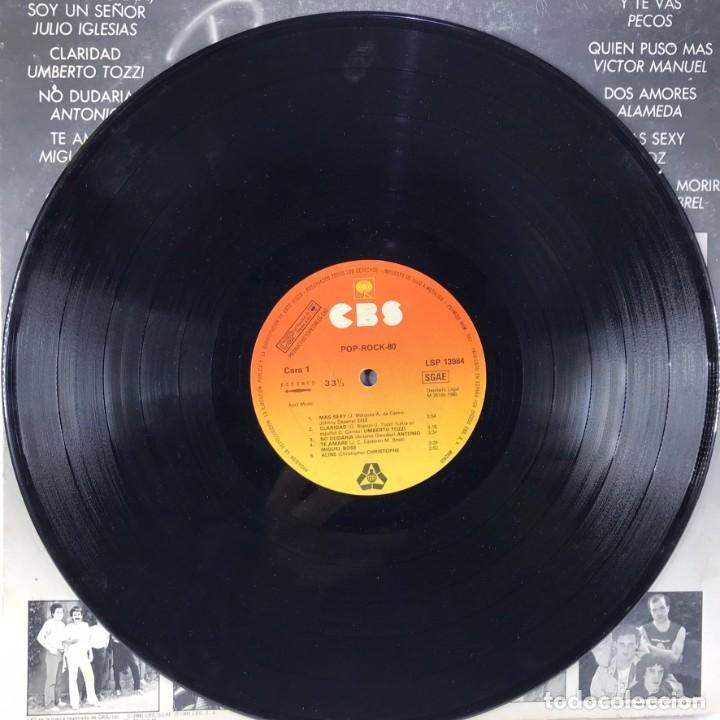 Discos de vinilo: Various &ndash; Pop-Rock 80 - Vinyl, LP, Compilation, Promo - Foto 3