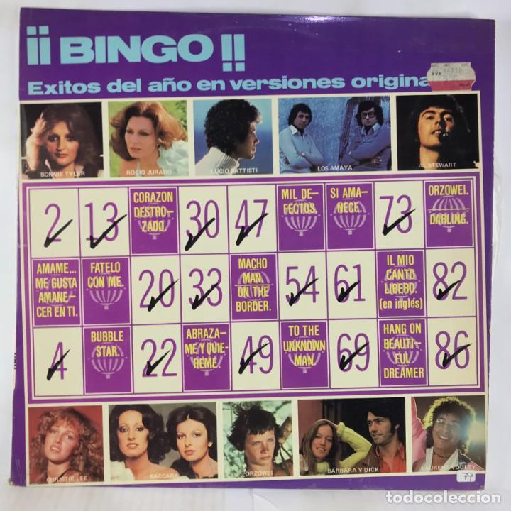 Discos de vinilo: Various &ndash; &iexcl;&iexcl; Bingo !! Exitos Del A&ntilde;o En Versiones Originales - Vinyl, LP, Compilation - Foto 1