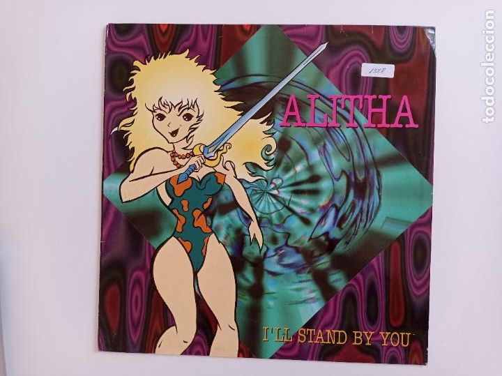 Discos de vinilo: Alitha-ill stand by you.maxi espa&ntilde;a - Foto 1