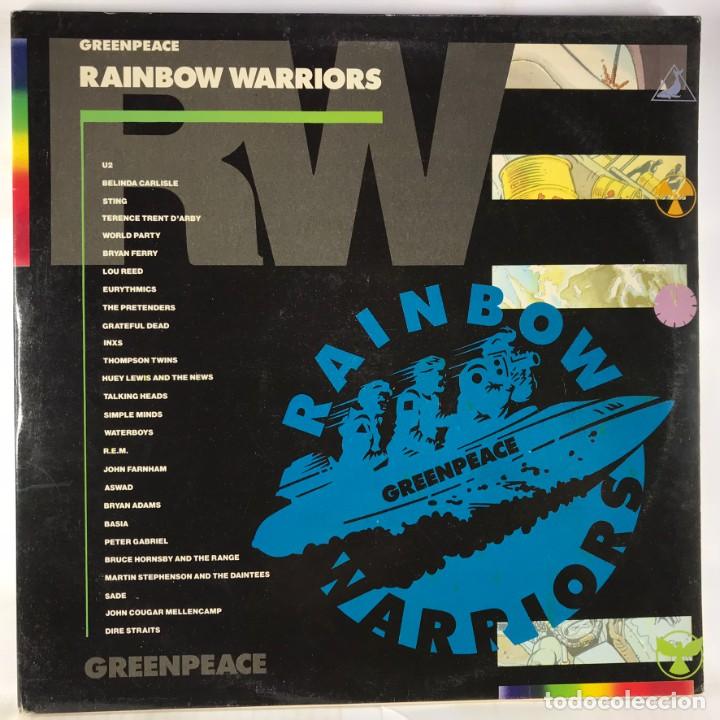 Discos de vinilo: Various &ndash; Greenpeace Rainbow Warriors - 2 x Vinyl, LP, Compilation, Gatefold - Foto 1