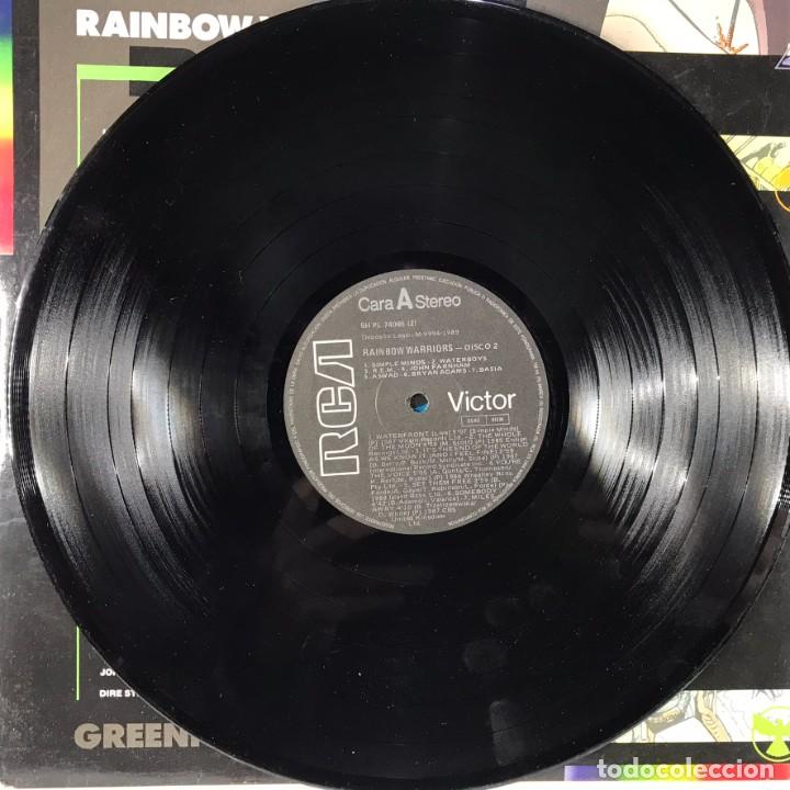 Discos de vinilo: Various &ndash; Greenpeace Rainbow Warriors - 2 x Vinyl, LP, Compilation, Gatefold - Foto 6