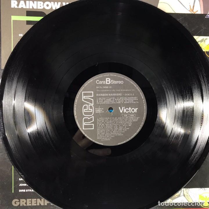 Discos de vinilo: Various &ndash; Greenpeace Rainbow Warriors - 2 x Vinyl, LP, Compilation, Gatefold - Foto 7