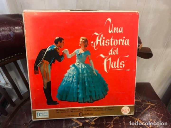 Dischi in vinile: UNA HISTORIA DEL VALS (3 LP) 1963. DISCOTECA DE SELECCIONES. RCA