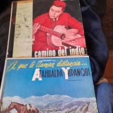 Discos de vinilo: DOS ANTIGUOS VINILOS DE ATAHUALPA YUPANQUI, EDICIÓN DE ARGENTINA. Lote 335522153