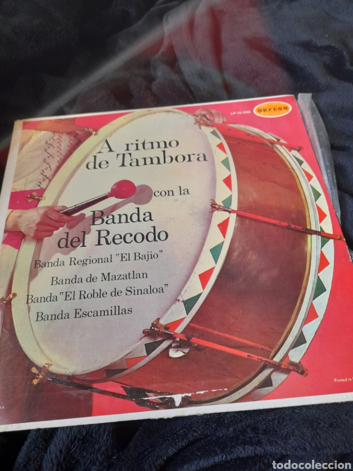 Vinyl records: A Ritmo de tambora, edici&oacute;n de M&eacute;xico