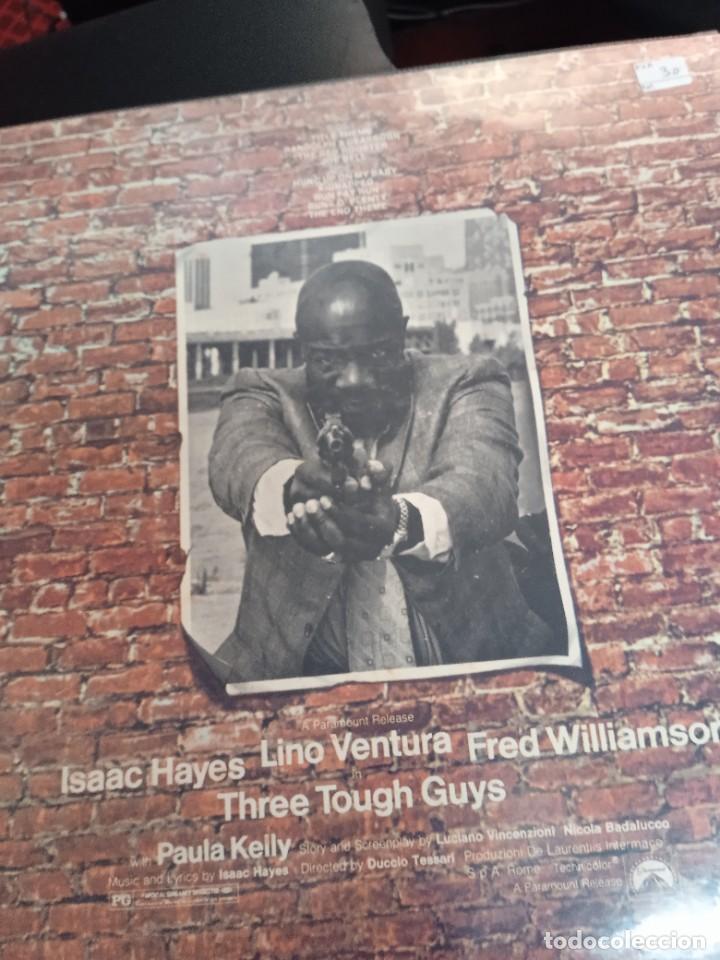 Discos de vinilo: ISAAC HAYES- TOUGH GUYS. LP - Foto 2