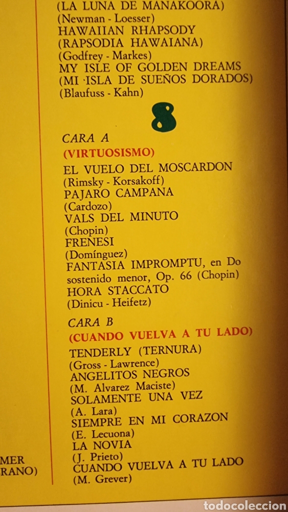 Discos de vinilo: Los Indios Tabajaras &rdquo;Las guitarras m&aacute;gicas&rdquo; - Foto 3
