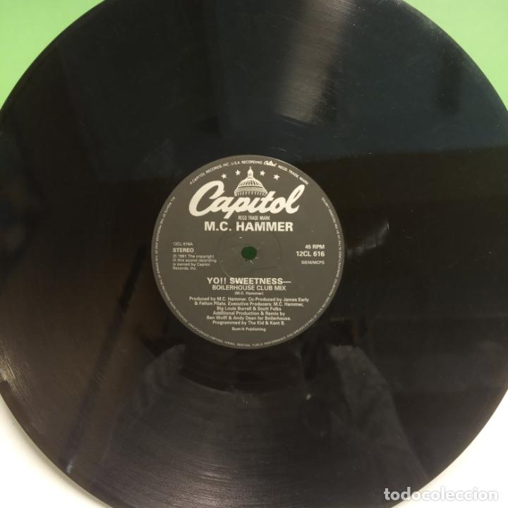 Discos de vinilo: LP. M.C. HAMMER. YO! SWEETNESS. SIN ESTUCHE - Foto 1