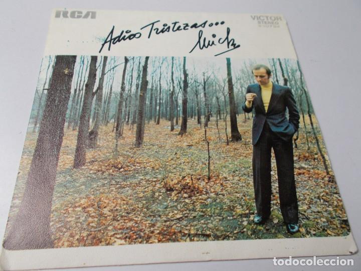 Discos de vinilo: MICKY Adi&oacute;s Tristeza / Besos - Foto 1