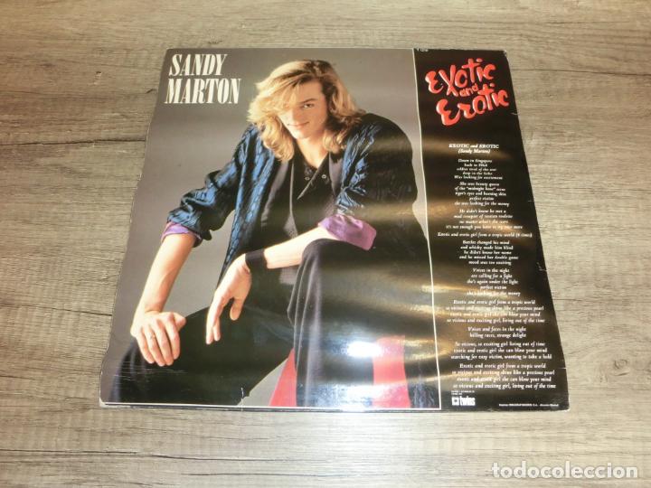 Discos de vinilo: Sandy Marton - Exotic And Erotic - Foto 2