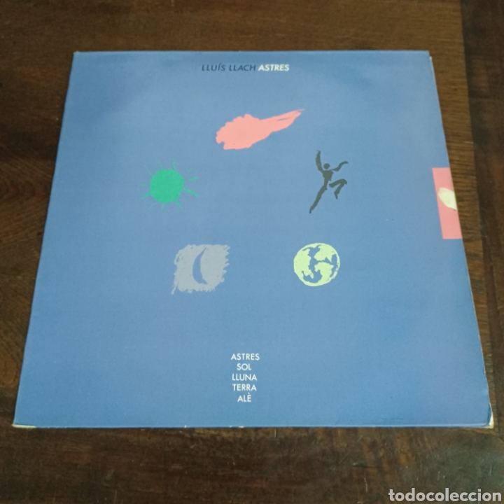 Discos de vinilo: LUIS LLACH - ASTRES 1986 CBS LP - Foto 8