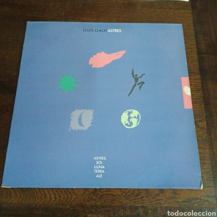 Discos de vinilo: LUIS LLACH - ASTRES 1986 CBS LP - Foto 1