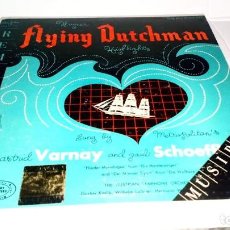 Discos de vinilo: VINILO WAGNER THE FLYING DUTCHMAN HIGHLIGHTS -ASTRID VARNAY-PAUL SCHÖFFLER- REMINGTON MUSIRAMA 1953. Lote 335702168