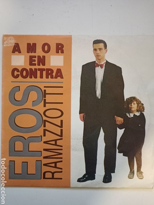 Discos de vinilo: Eros Ramazzotti - Amor en contra - Foto 1
