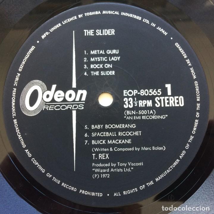 Discos de vinilo: T. Rex &lrm;&ndash; The Slider , Japan 1972 Odeon* - Foto 8