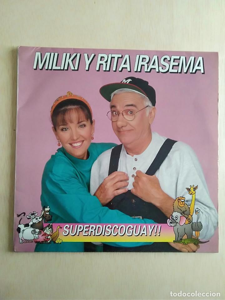 Discos de vinilo: LP MILIKI Y RITA IRASEMA SUPERDISCOGUAY - Foto 1