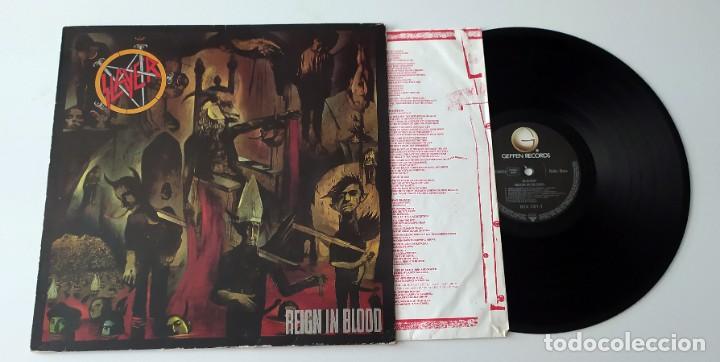 Discos de vinilo: LP SLAYER - REIGN IN BLOOD - Foto 3