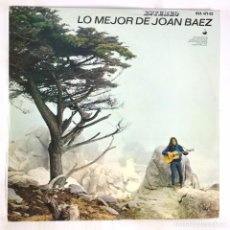 Discos de vinilo: JOAN BAEZ – LO MEJOR DE JOAN BAEZ - VINYL, LP, COMPILATION, REISSUE, STEREO - SPAIN. Lote 335764608