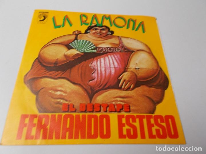 Discos de vinilo: FERNANDO ESTESO La ramona / El destape - Foto 1