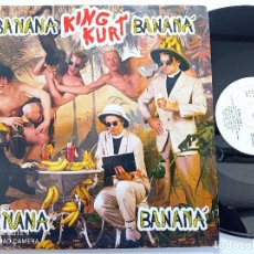 Discos de vinilo: KING KURT BANANA BANANA SPAIN 12” VINYL STIFF 1984 PSYCHOBILLY NEO ROCKABILLY. Lote 335798578