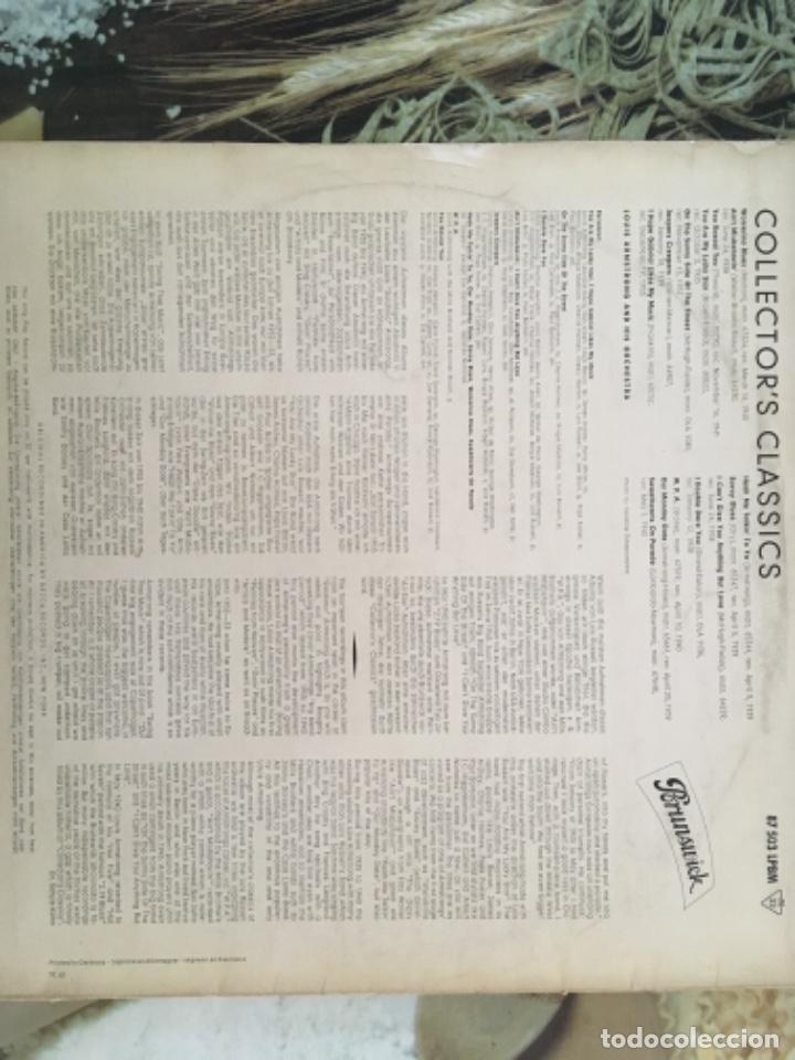 Discos de vinilo: ARMSTRONG COLLECTOR&acute;S CLASSICS, BRUNSWICK - Foto 2