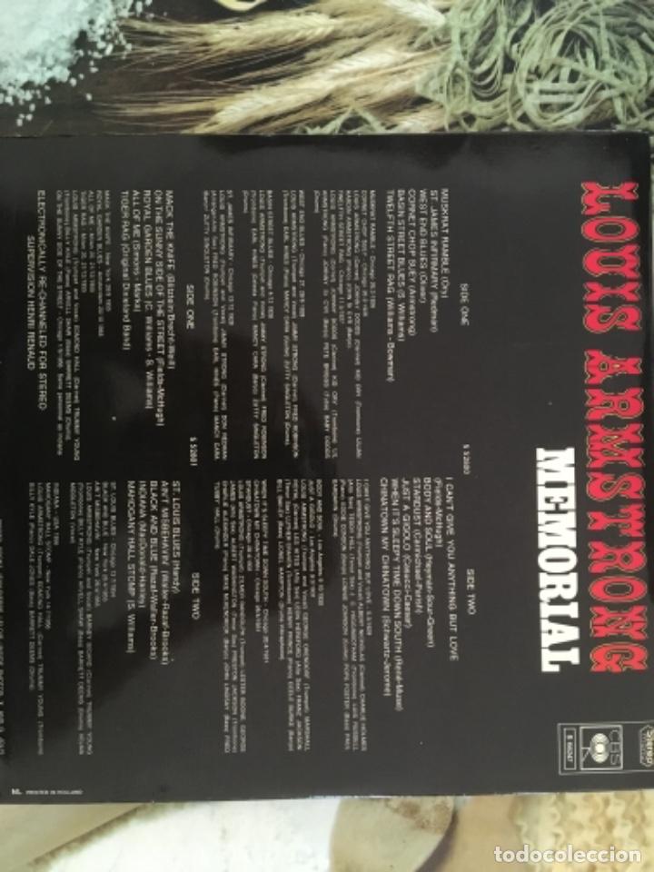 Discos de vinilo: LOUIS ARMSTRONG, MEMORIAL - Foto 2