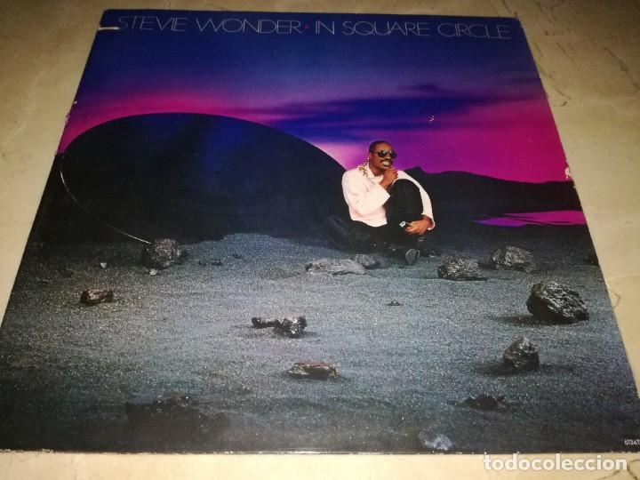 Discos de vinilo: STEVIE WONDER-IN SQUARE CIRCLE-GATEFOLD-CON LIBRETO - Foto 1