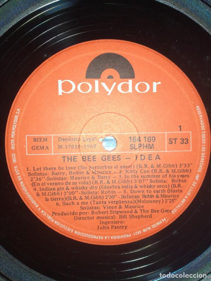 Discos de vinilo: BEE GEES-IDEA-ORIGINAL ESPA&Ntilde;OL 1968 - Foto 2