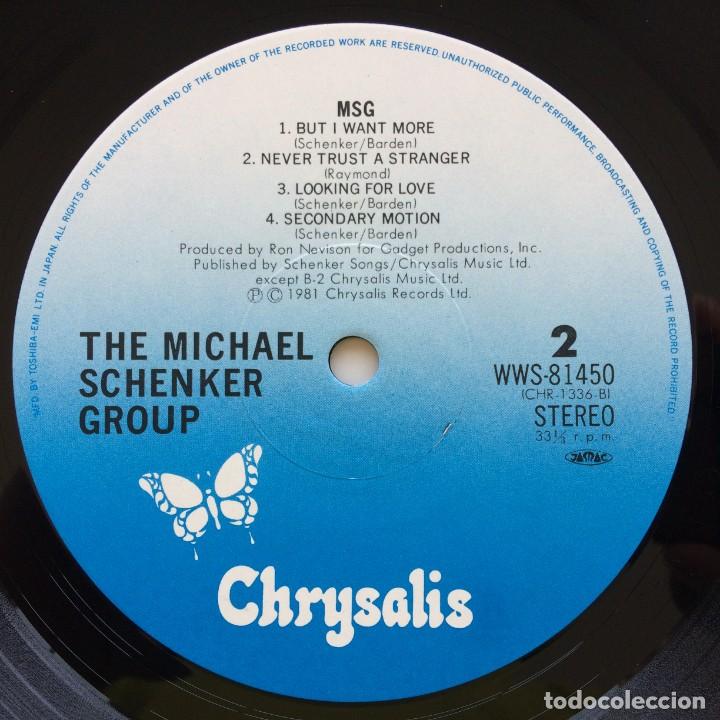 Discos de vinilo: The Michael Schenker Group &ndash; MSG , Japan 1981 Chrysalis* - Foto 7