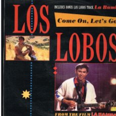 Discos de vinilo: LOS LOBOS - COME ON, LET'S GO. LA BAMABA - MAXI SINGLE 1987 - SOLO PORTADA, SIN VINILO