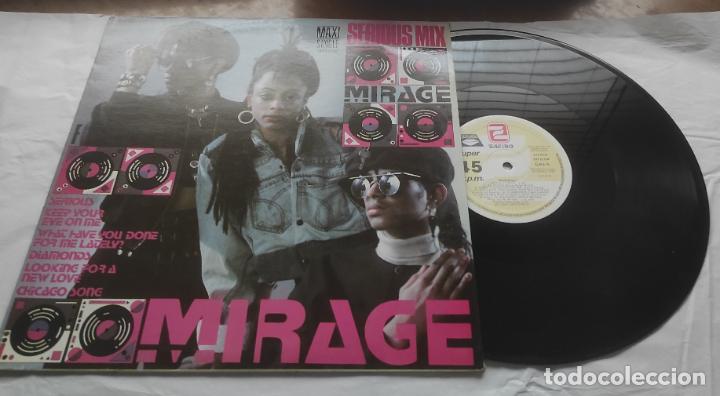 Discos de vinilo: MIRAGE - SERIOUS MIX - 12 MAXI ESPA&Ntilde;A 1987 - Foto 1