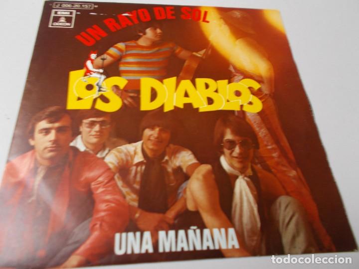 Discos de vinilo: LOS DIABLOS Un rayo de Sol / Una ma&ntilde;ana - Foto 1