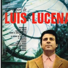 Discos de vinilo: LUIS LUCENA - LO MEJOR DE LUIS LUCENA - LP 1973 - SOLO PORTADA, SIN VINILO