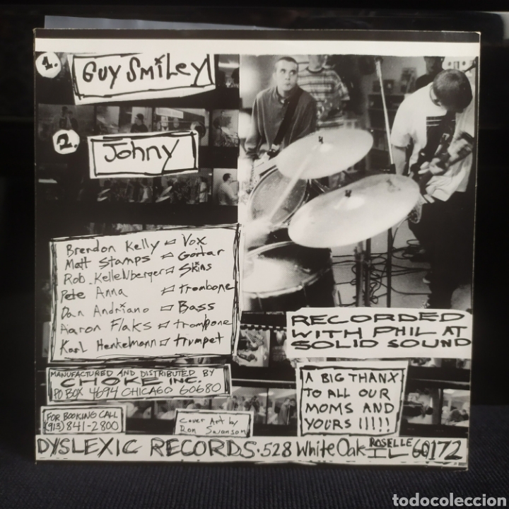 Discos de vinilo: Slapstick - Superhero E.P. 1995 USA - Foto 2