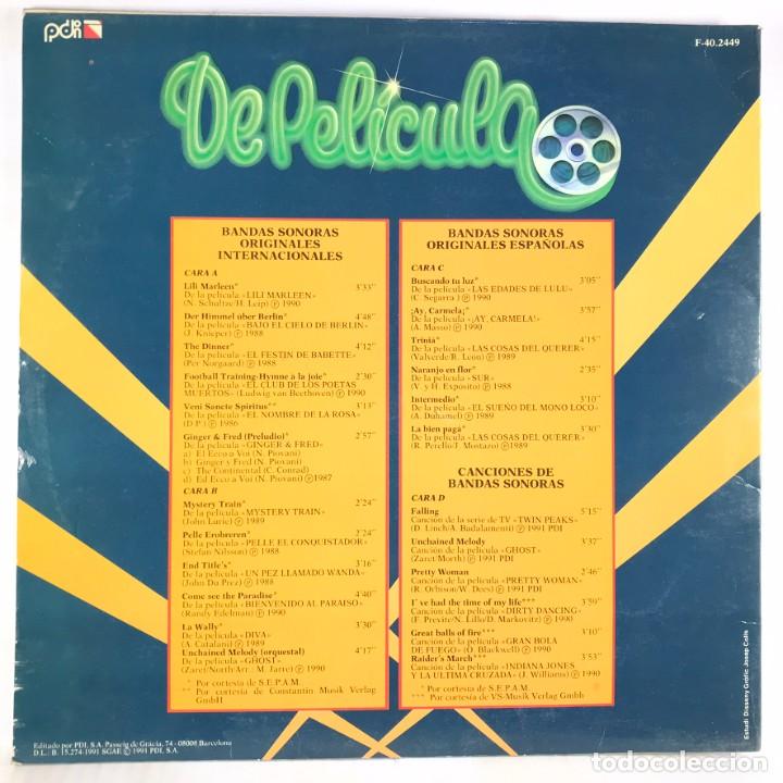 Discos de vinilo: Various &ndash; De Pel&iacute;cula - 2 x Vinyl, LP, Compilation - Foto 2