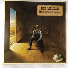 Discos de vinilo: DON MCLEAN – HOMELESS BROTHER - VINYL, LP GATEFOLD - SPAIN. Lote 335969943