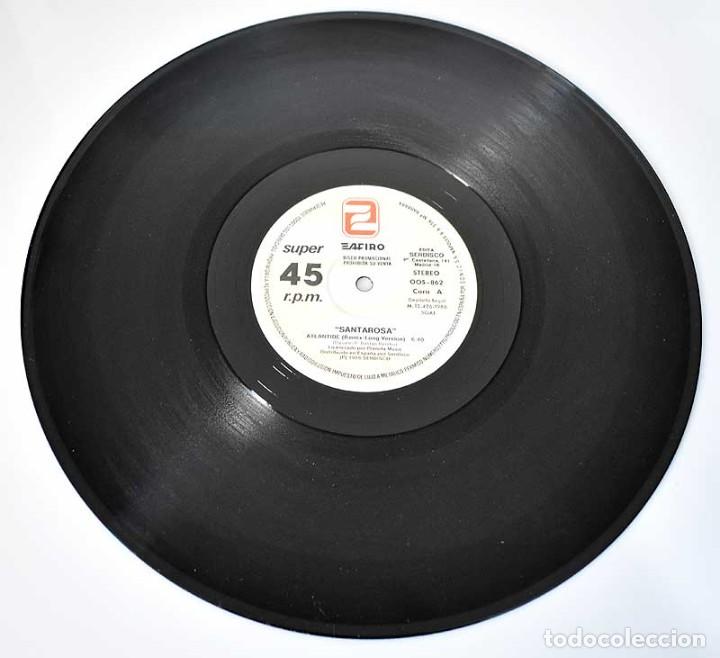 Discos de vinilo: Santarosa - Atlantide (Remix Long Version). Maxi Single - Foto 3