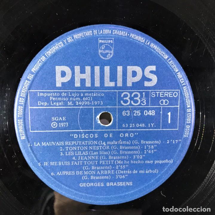 Discos de vinilo: Georges Brassens &ndash; Disco De Oro - Vinyl, LP, Compilation - Foto 4