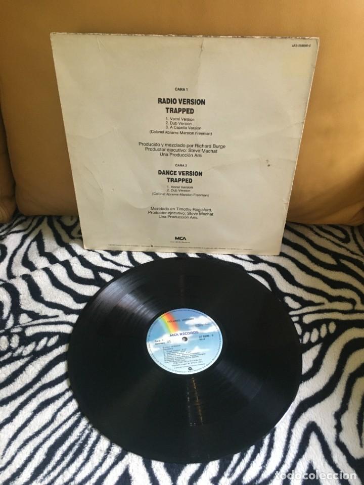 Discos de vinilo: Colonel Abrams &lrm;&ndash; Trapped (12&rdquo; Version) - Foto 2