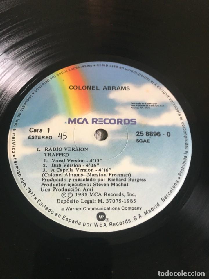 Discos de vinilo: Colonel Abrams &lrm;&ndash; Trapped (12&rdquo; Version) - Foto 4