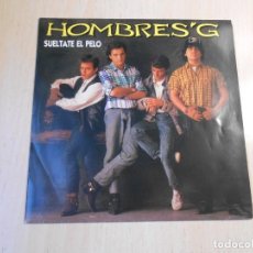Discos de vinilo: HOMBRES G, SG, SUELTATE EL PELO + 1, AÑO 1988. Lote 336045428