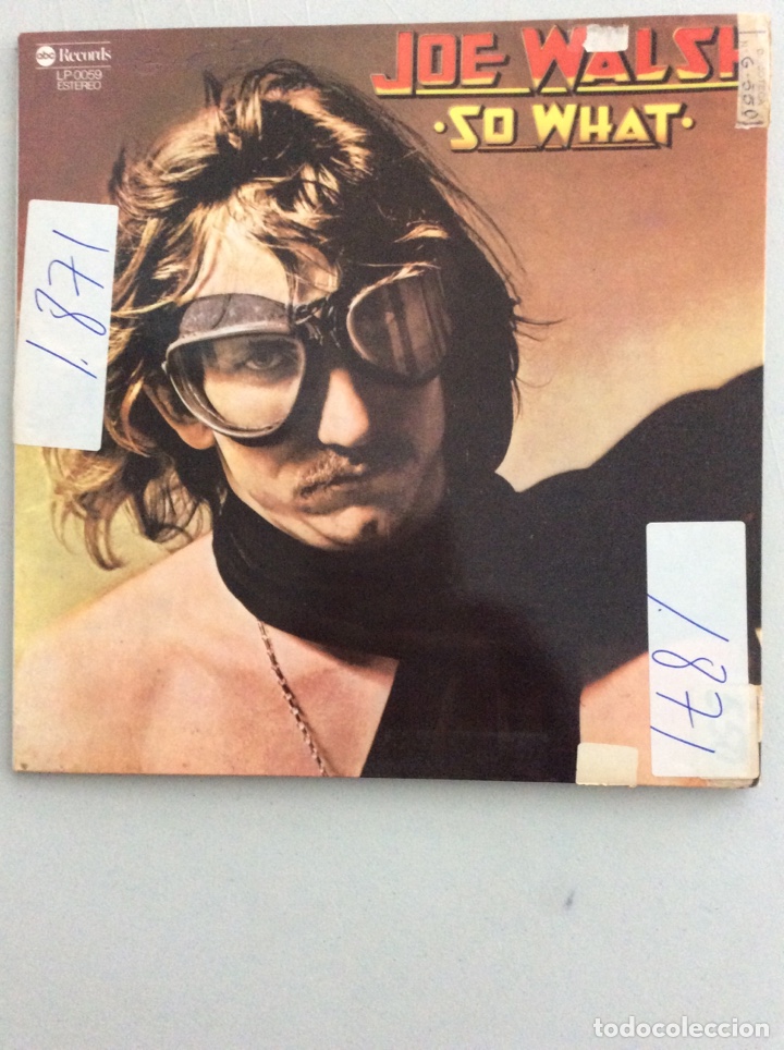 Discos de vinilo: Joe Walsh. So what. - Foto 1