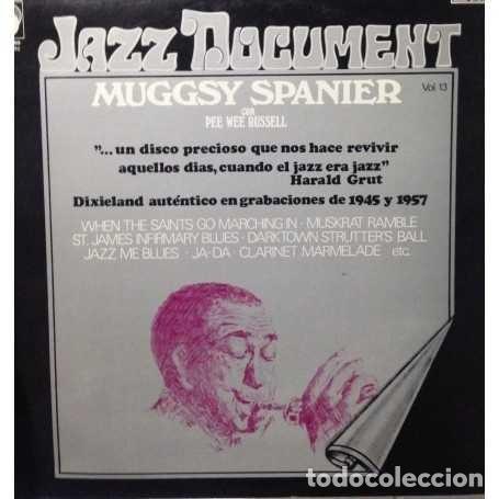 Discos de vinilo: MUGGSY SPANIER CON PEE WEE RUSSELL - JAZZ DOCUMENT VOL 13 &ndash; LP VINILO - Foto 1