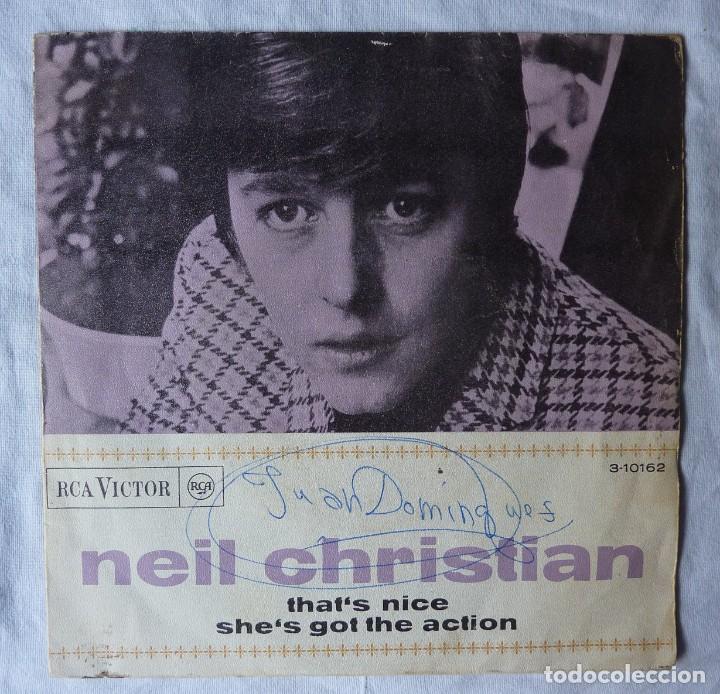 Discos de vinilo: NEIL CHRISTIAN // THATS NICE // 1966 // SINGLE - Foto 1