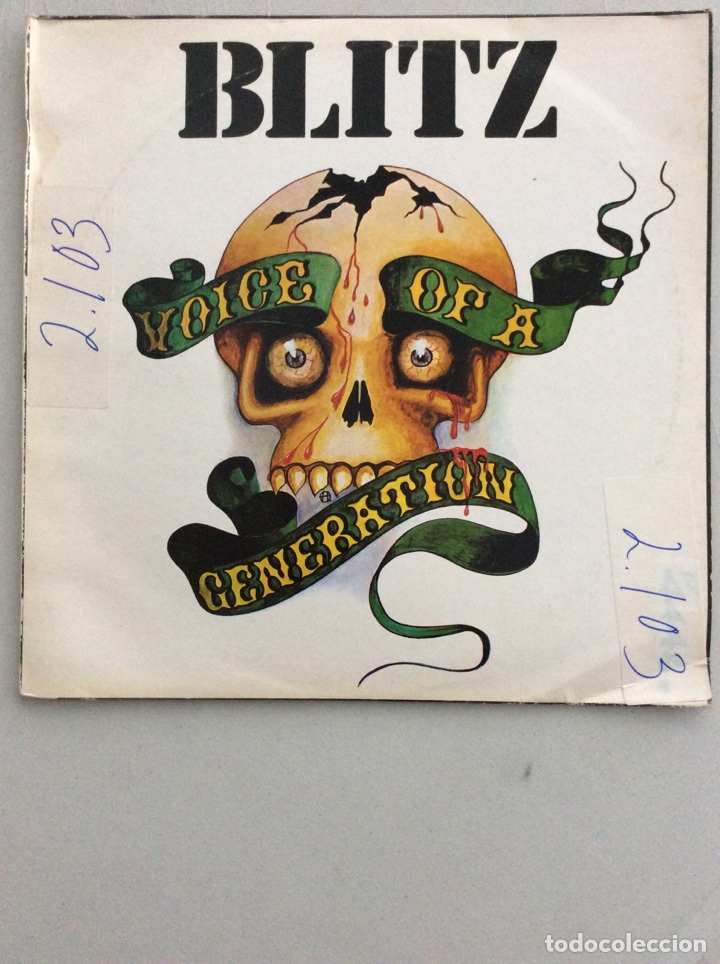 Discos de vinilo: Blitz. Voice of a generation. - Foto 1