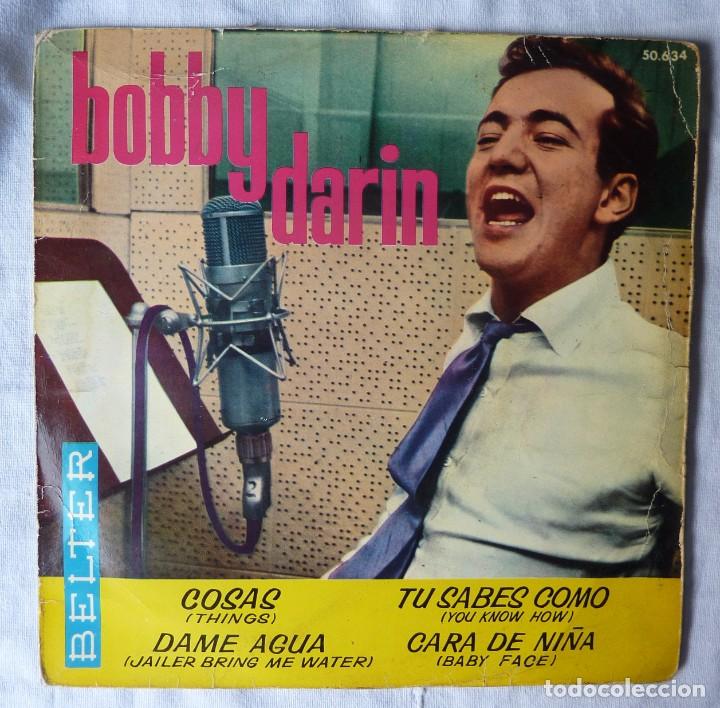 Discos de vinilo: BOBBY DARIN // COSAS+3 // 1962 // EP - Foto 1