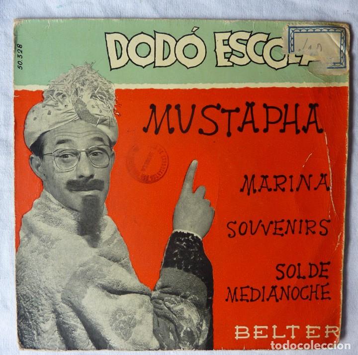 Dischi in vinile: DODO ESCOLA // MUSTAPHA+3 // 1960 // EP