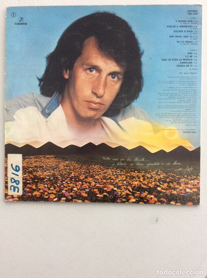 Discos de vinilo: Eduardo Mart&iacute;. Y ahora qu&eacute;... - Foto 2